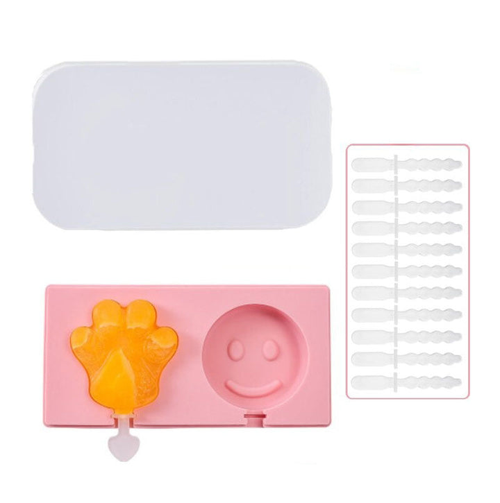 Iskremform Popsicleformer med lokk DIY Hjemmelaget Is Lollyform | Norvo