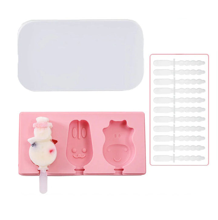 Iskremform Popsicleformer med lokk DIY Hjemmelaget Is Lollyform | Norvo