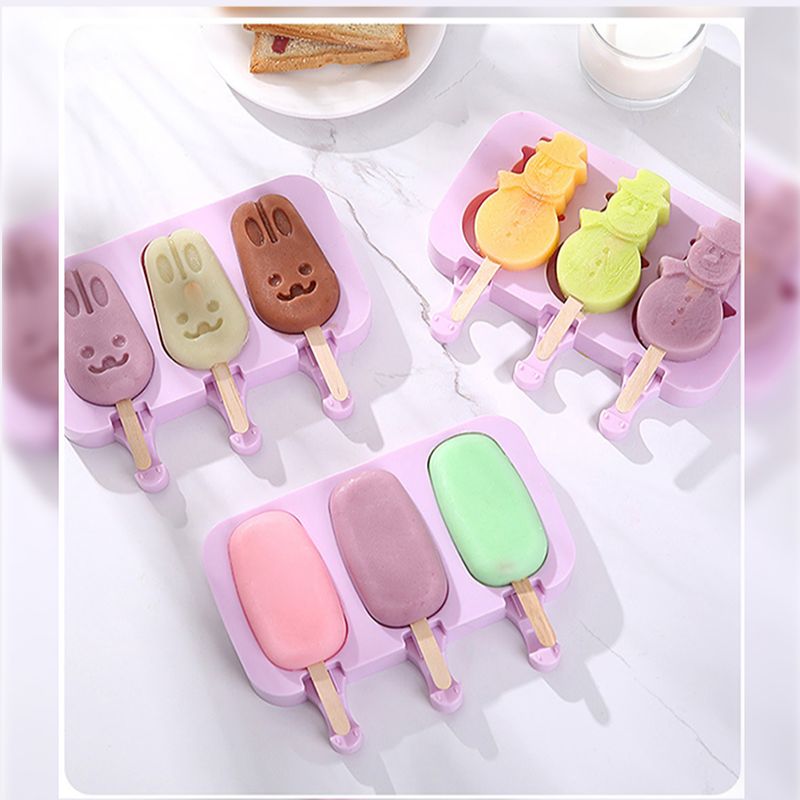 Iskremform Popsicleformer med lokk DIY Hjemmelaget Is Lollyform | Norvo