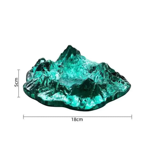 Norvo | Ice Style Mountain Glass Askebeger Dekorasjon