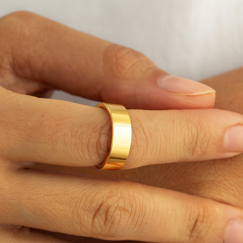 Norvo | Magnetisk Terapi Rustfritt Stål Helbredende Ring