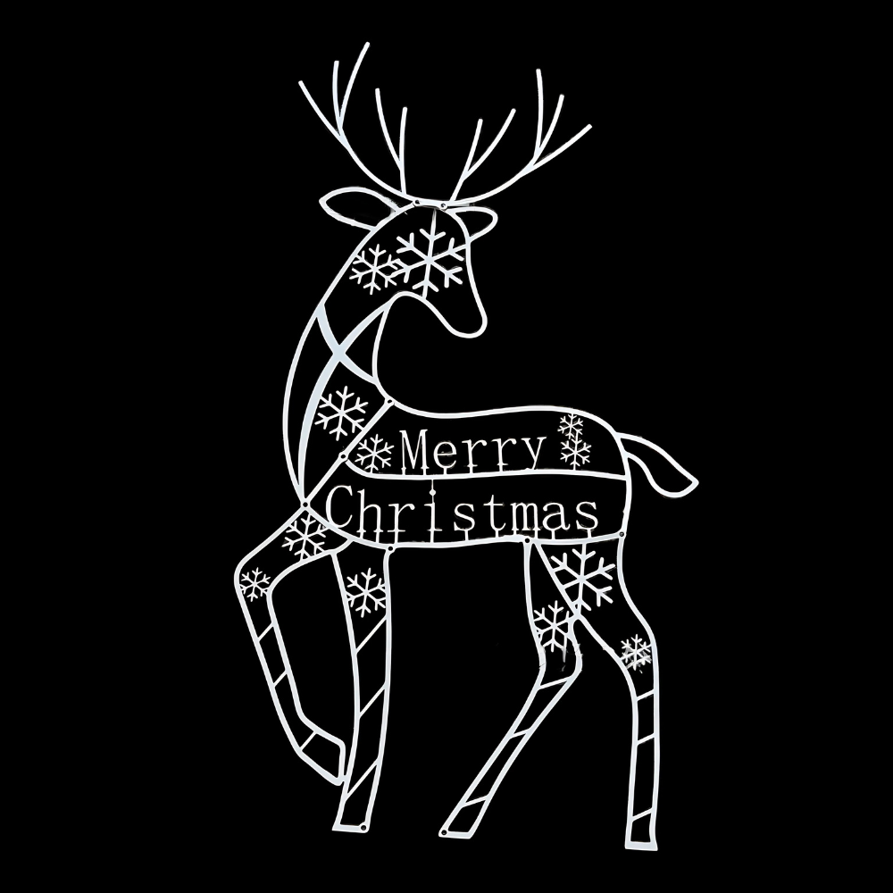 Norvo | Juledekorasjoner Reinsdyr Slede Lysutstilling