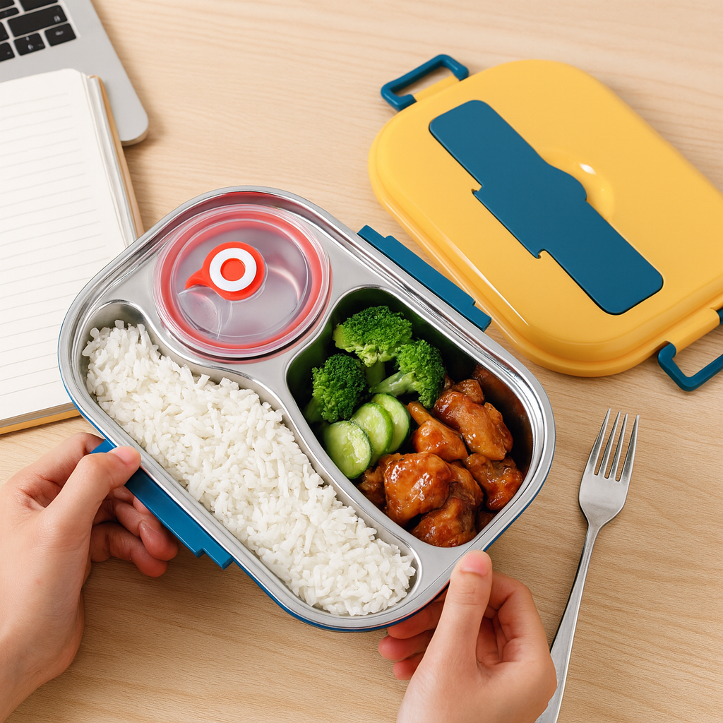 Norvo | Rustfritt Stål Bento Lunsjboks Avdelinger