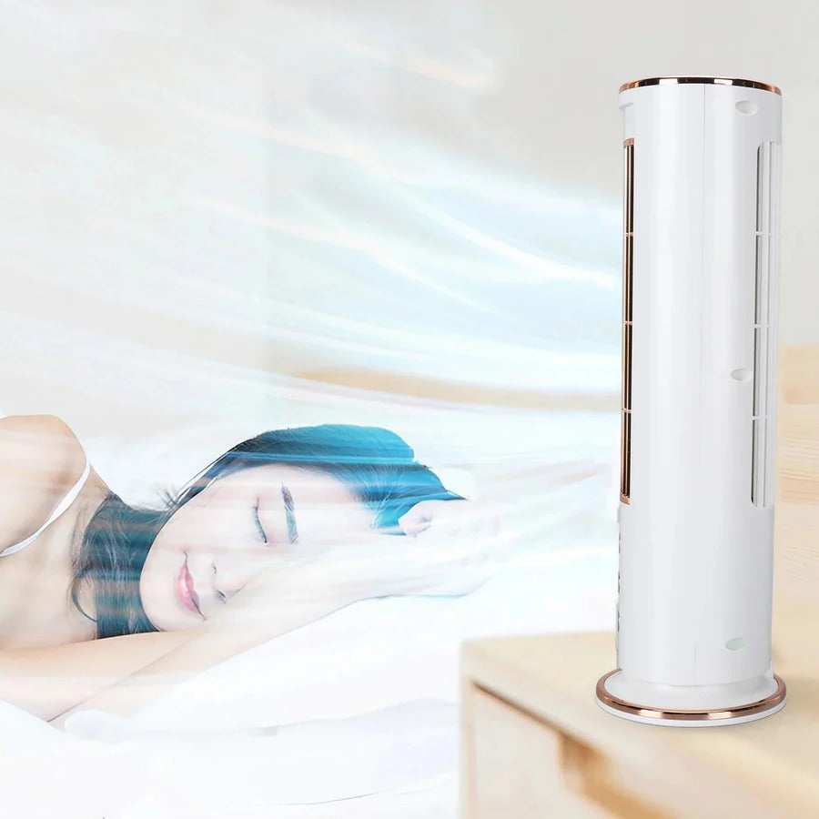 Norvo | Bladeless Desktop Air Conditioner Fan with Remote Control