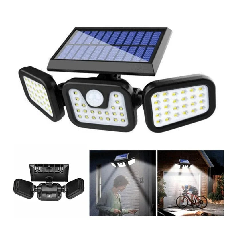 Norvo | Bevegelsessensor Sollys for Utendørsbruk