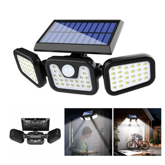 Norvo | Bevegelsessensor Sollys for Utendørsbruk