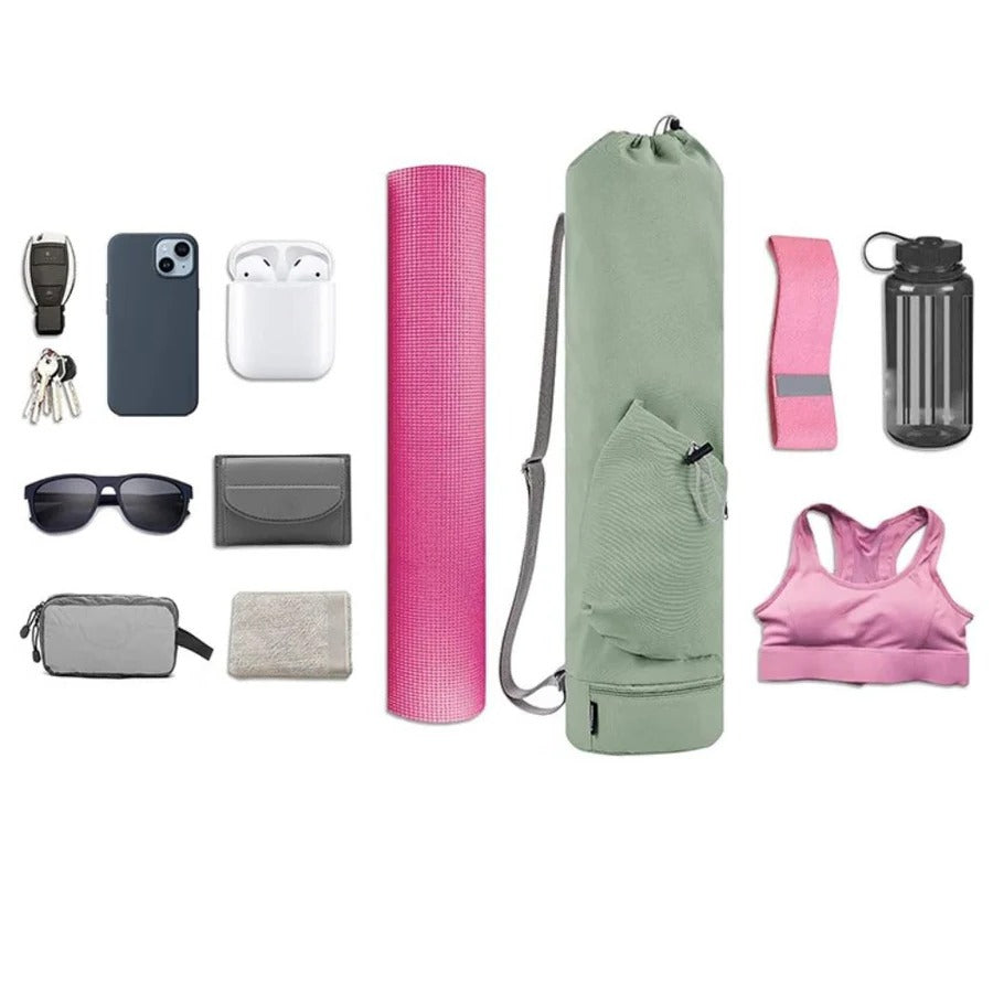 Norvo | Multi Purpose Yoga Mat Bag with Wet Storage