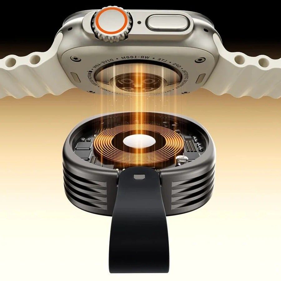 Norvo | Bærbar Trådløs Smartklokke Hurtiglader