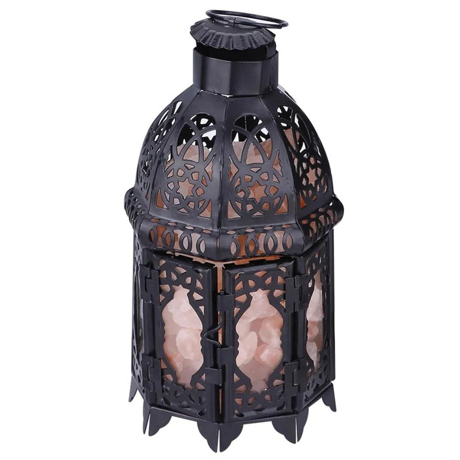 Norvo | Vintage Iron Salt Rock Bordlampe