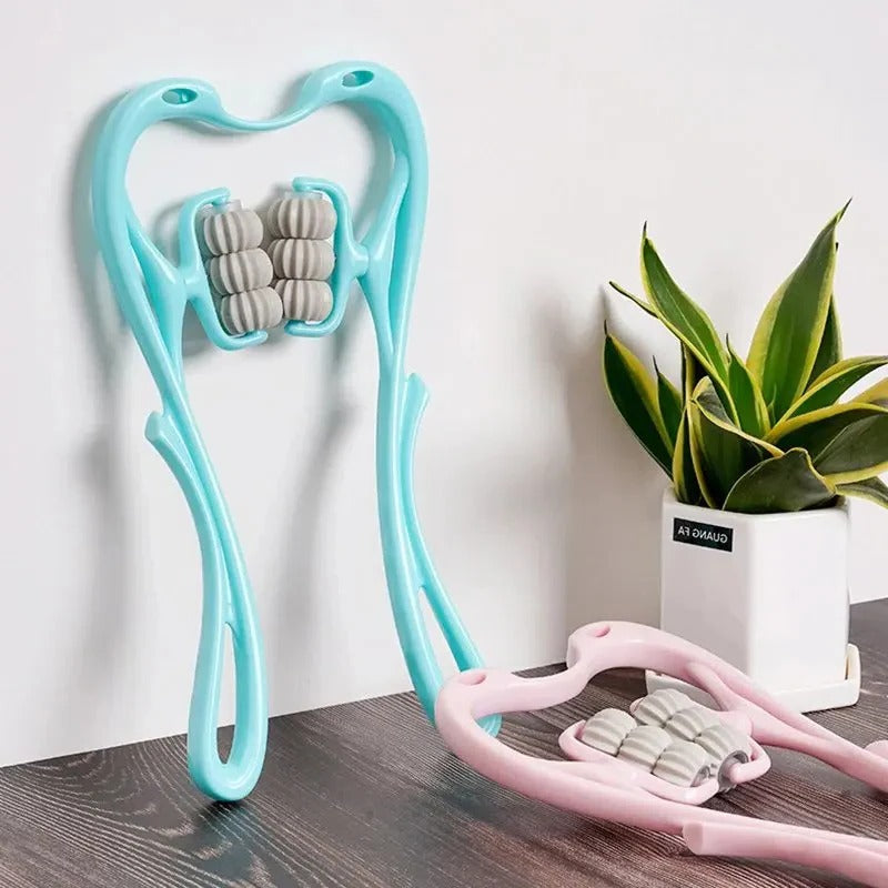 Norvo | Håndholdt nakke- og skuldermassasjeapparat med knaende ruller