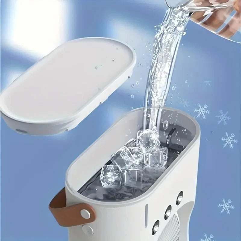 Norvo | Dobbel Hode Bærbar Air Conditioner Vifte