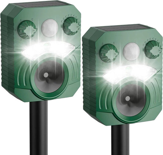 Norvo | Avansert ultrasonisk utendørs katt- og hundskremmer