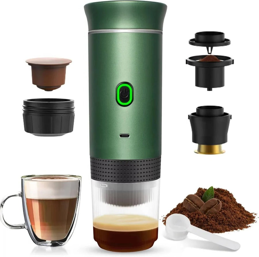 Norvo | Bærbar kaffemaskin Espresso Cappuccino og drypp