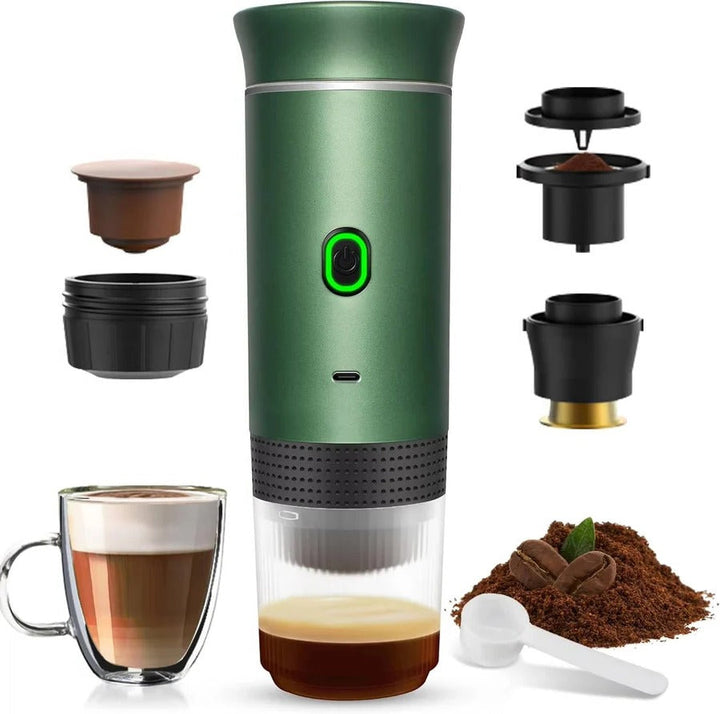 Norvo | Bærbar kaffemaskin Espresso Cappuccino og drypp