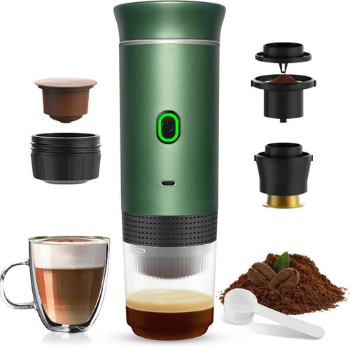 Norvo | Bærbar kaffemaskin Espresso Cappuccino og drypp