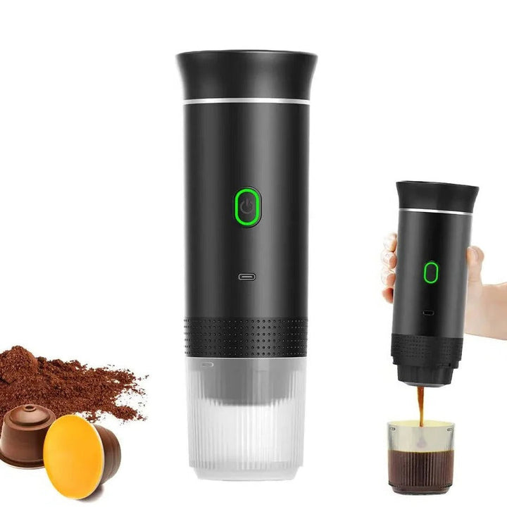 Norvo | Bærbar kaffemaskin Espresso Cappuccino og drypp