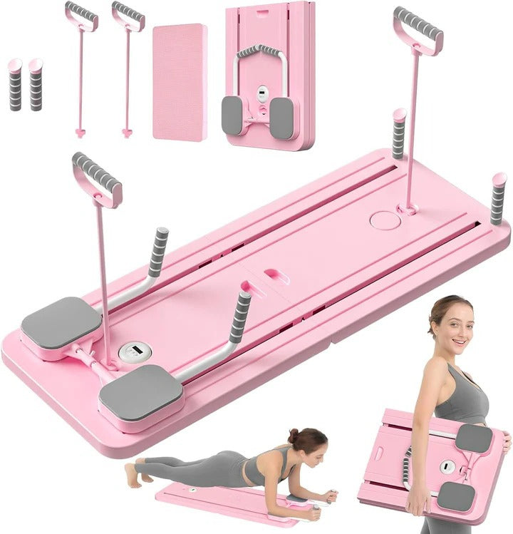 Norvo | HomeStudio Pilates Reformer Board med motstandsbånd