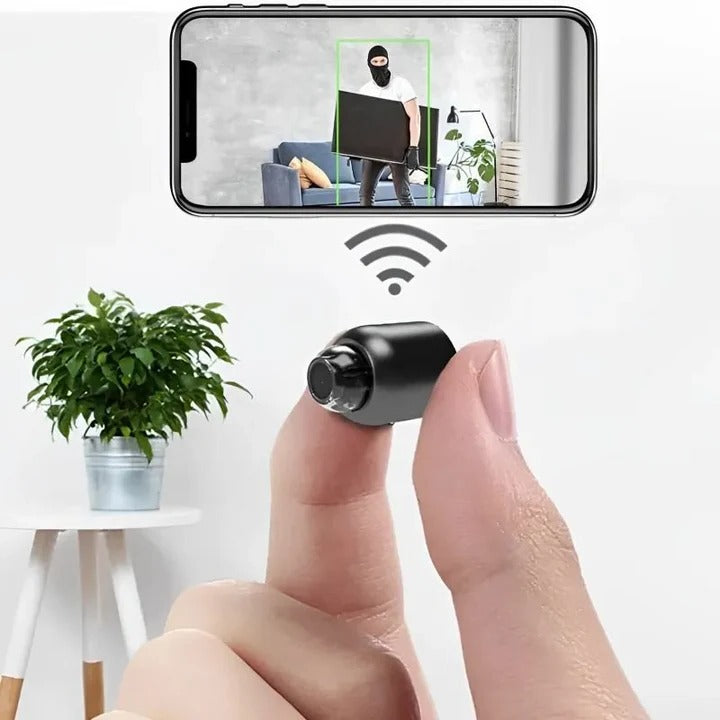 Norvo | 5G WiFi Mini Kamera – Bærbar Trådløs HD Smart Hjemkamera