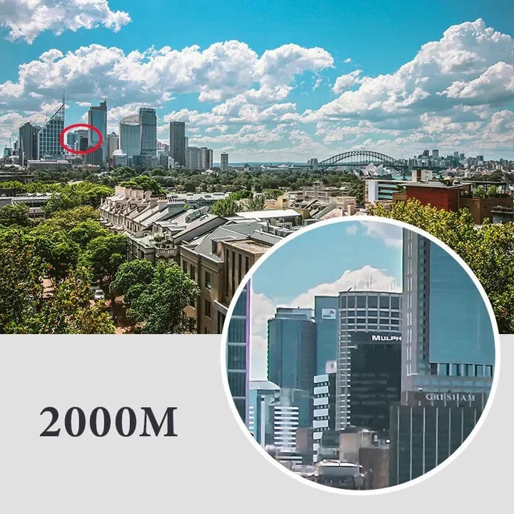 Norvo | Compact 40x22 Falt Kikkert – Høy-Power Utendørs Zoom