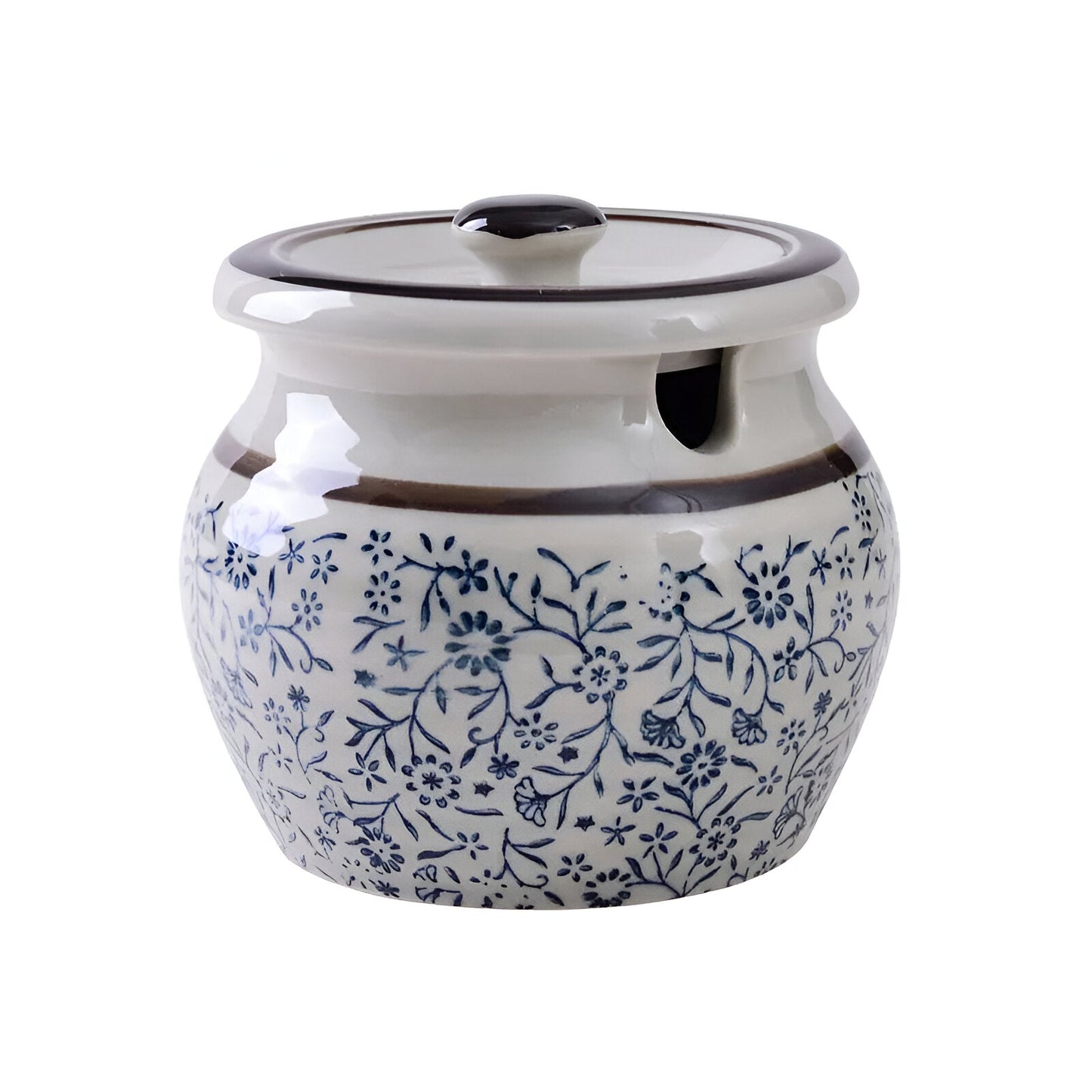 Norvo | Keramisk saltkar og krydderkrukke