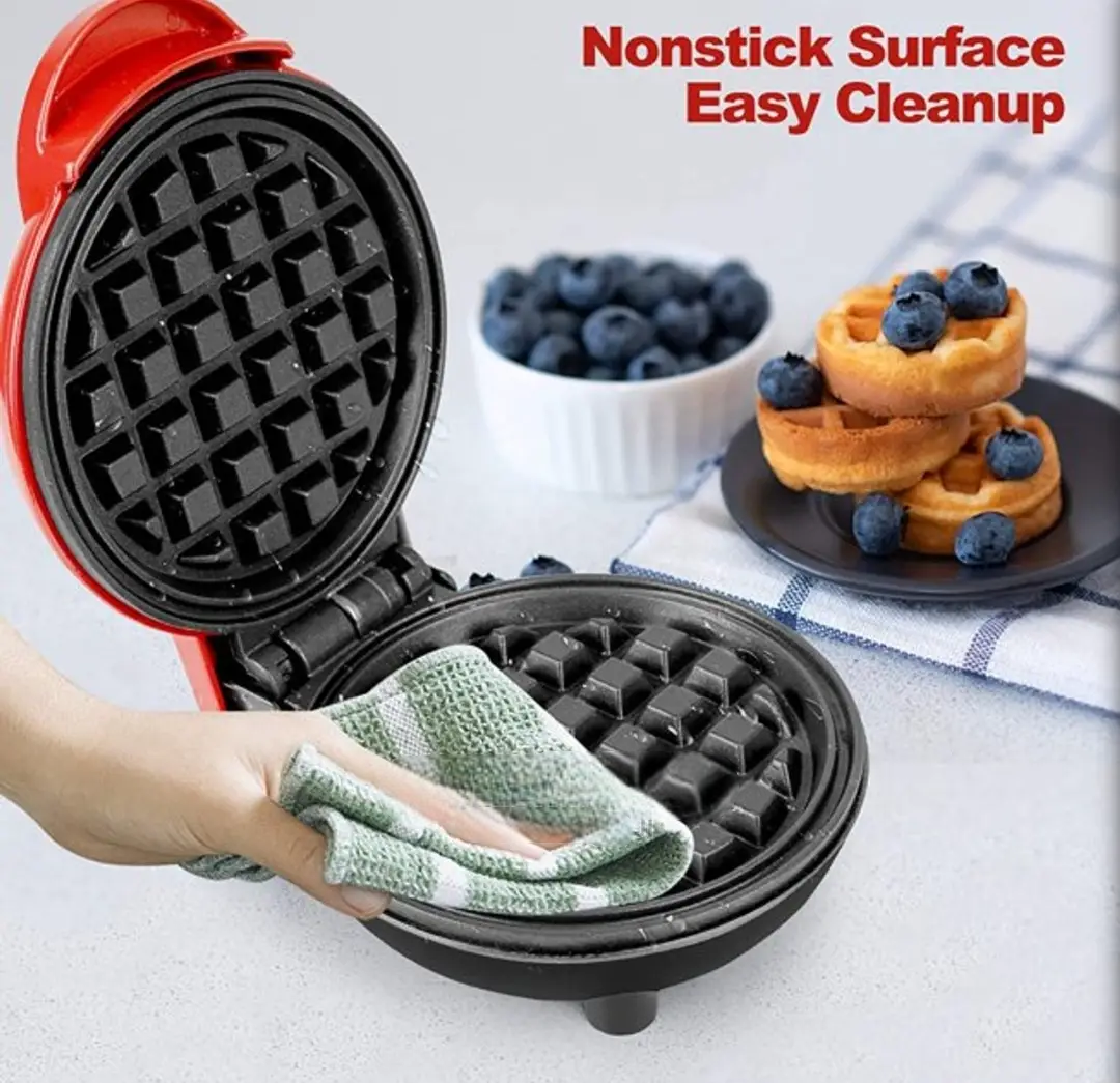 Norvo | Electric Nonstick Mini Waffle Maker