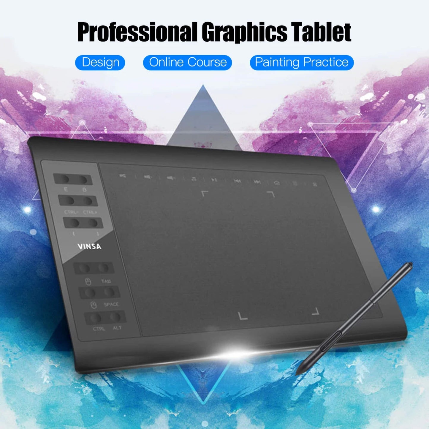 Norvo | Beste tegning grafisk digital kunst pad nettbrett for PC