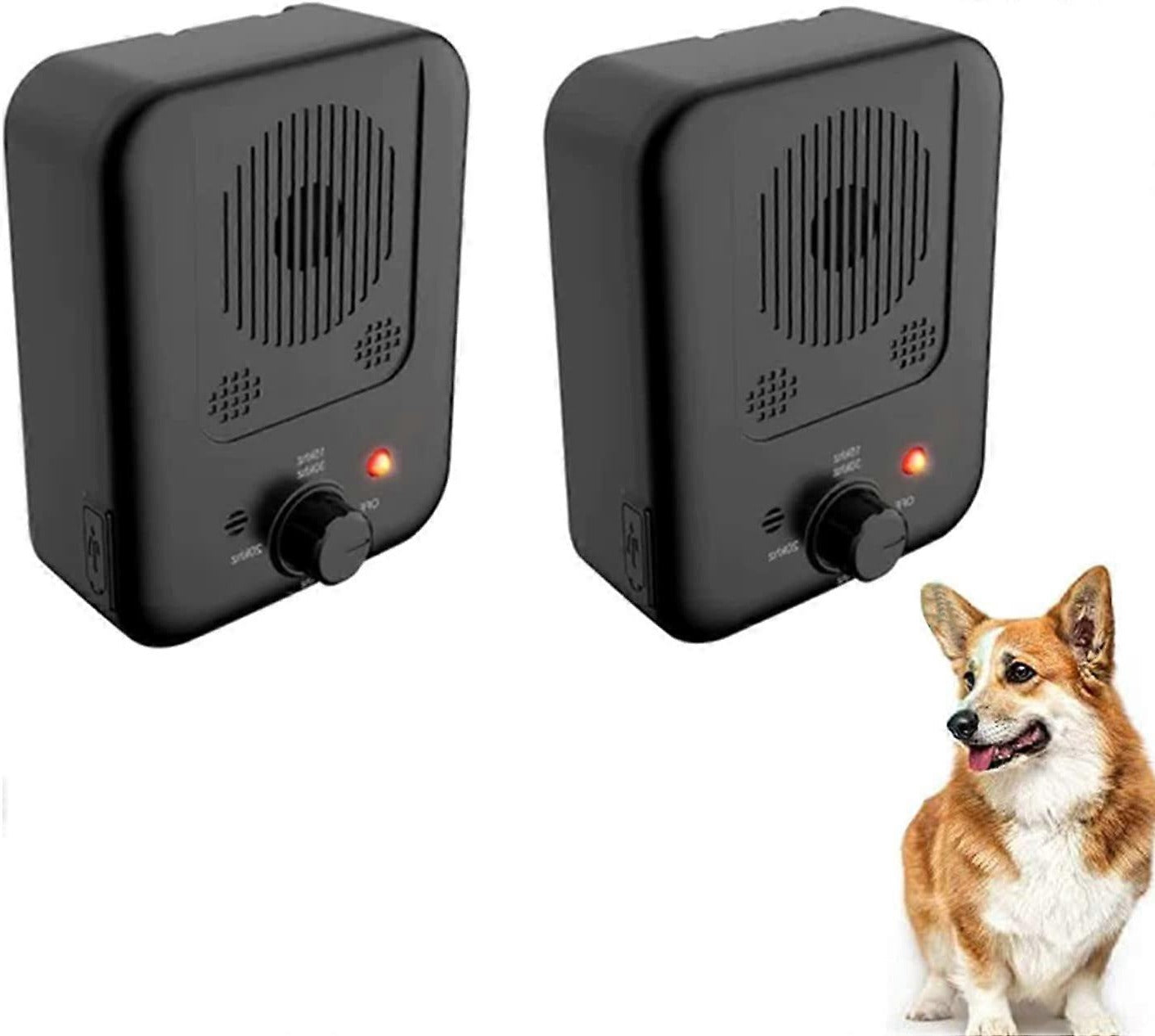 Norvo | Bærbar ultrasonisk bjeffeforhindrer for hunder