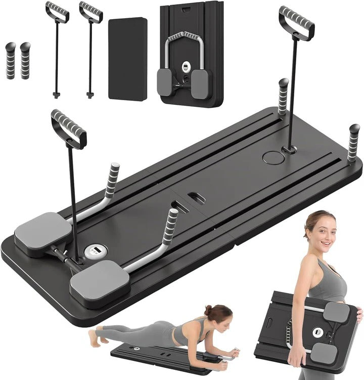 Norvo | HomeStudio Pilates Reformer Board med motstandsbånd