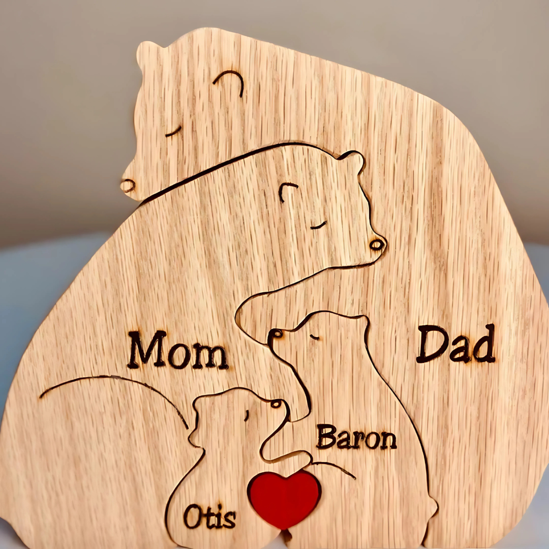 Norvo | Tre personlig familie minne ornament