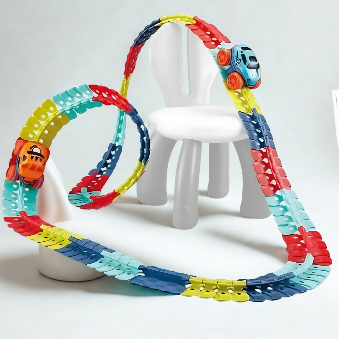 Norvo | Lekebil Fleksibelt Racingbane Sett