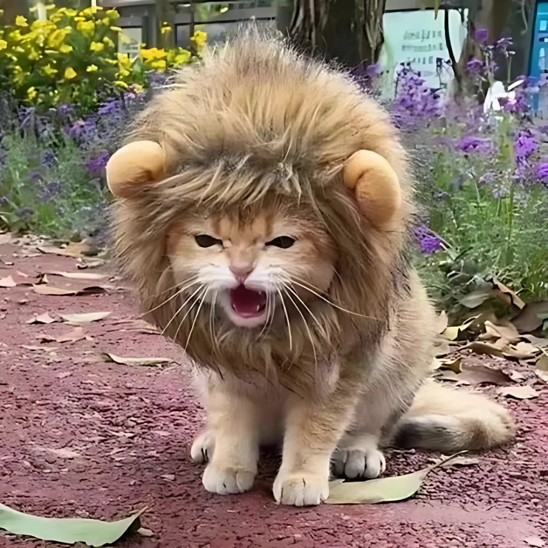 Norvo | Halloween Løveman Kattekostyme