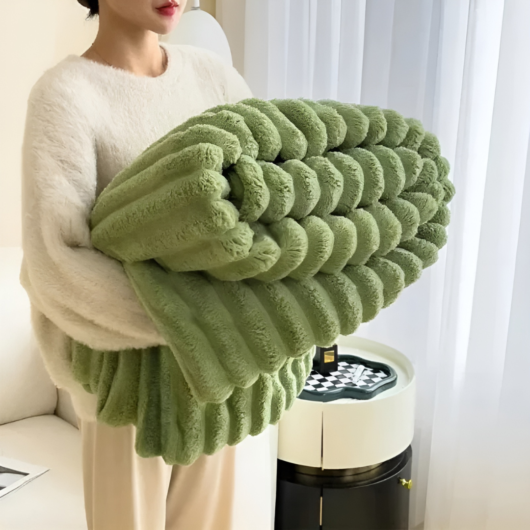 Norvo | Luksuriøs Faus Pels Teppe