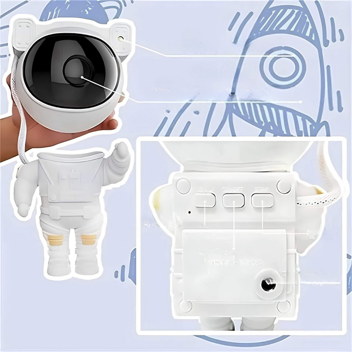 Norvo | Stjerneprosjektor Astronaut Galakse Nattlys