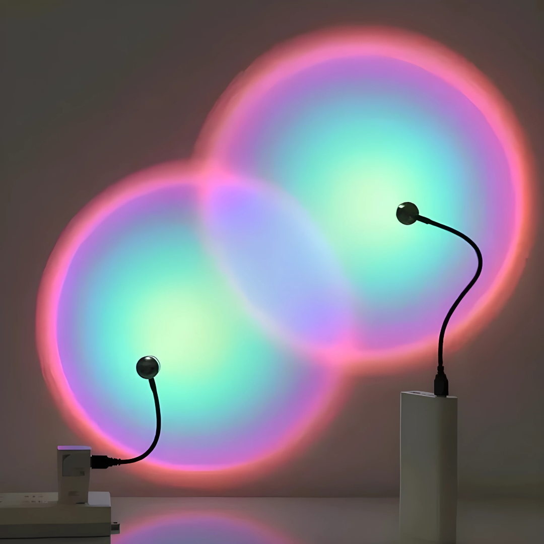 Norvo | LED Lys Prosjektor Fargerik Rom Atmosfære