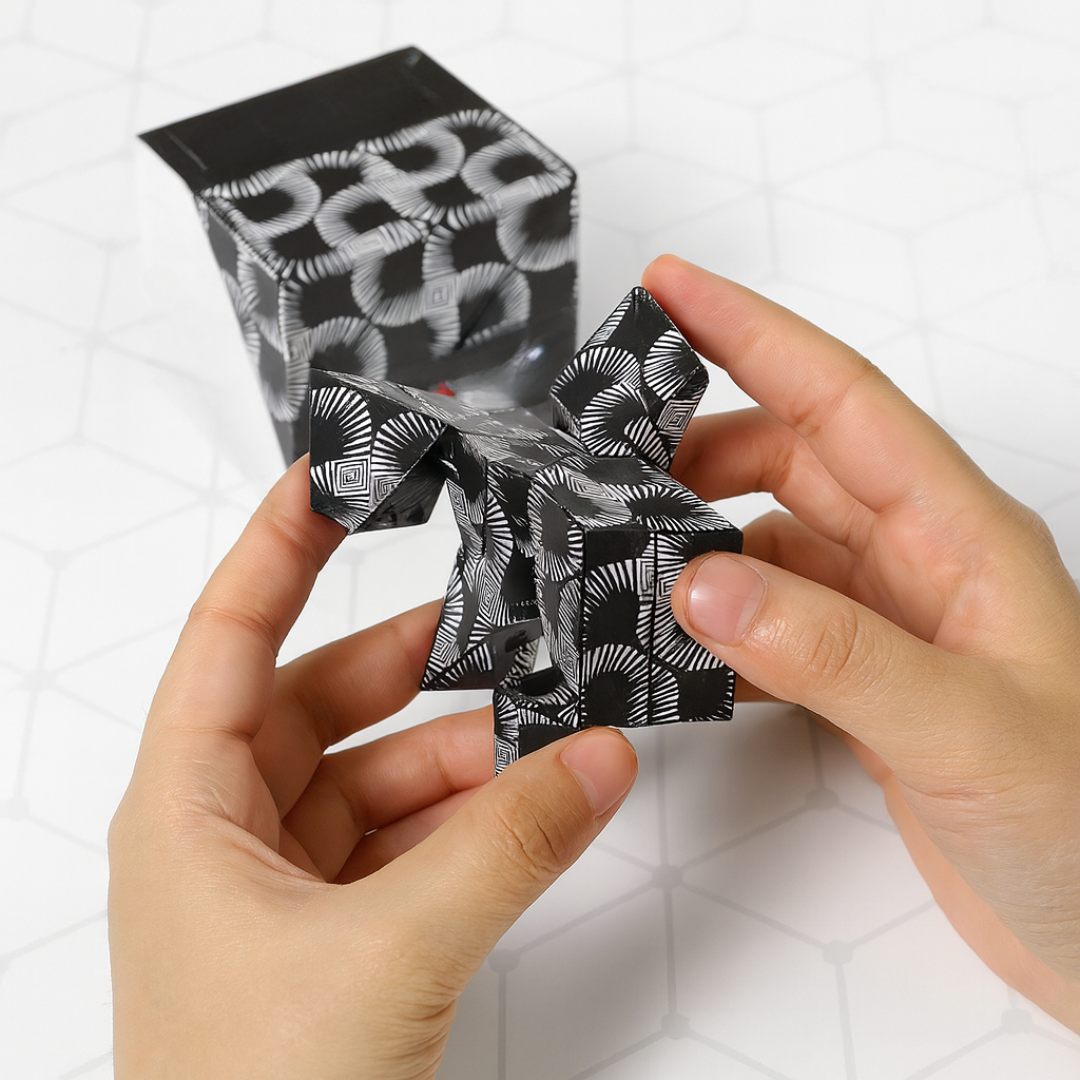 Norvo | Puslespillkubus Magnetisk Folding Fidget Toy