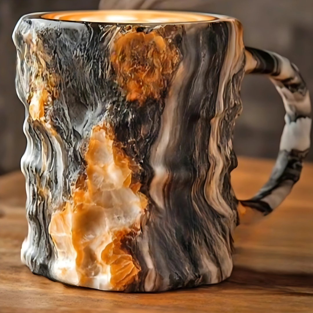 Norvo | Krus Keramisk Krystall Effekt Kaffe