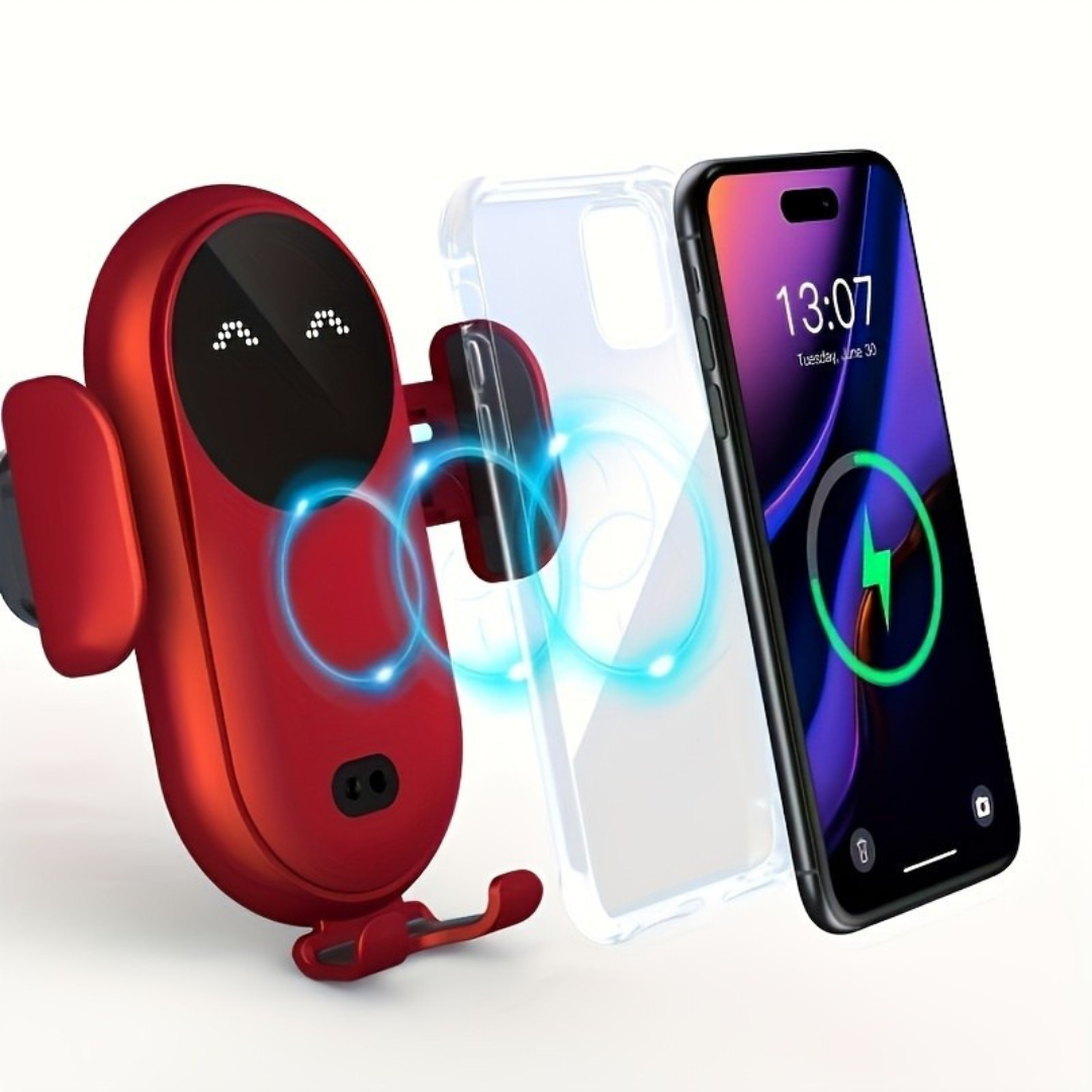 Norvo | Bil telefonholder med trådløs ladestasjon