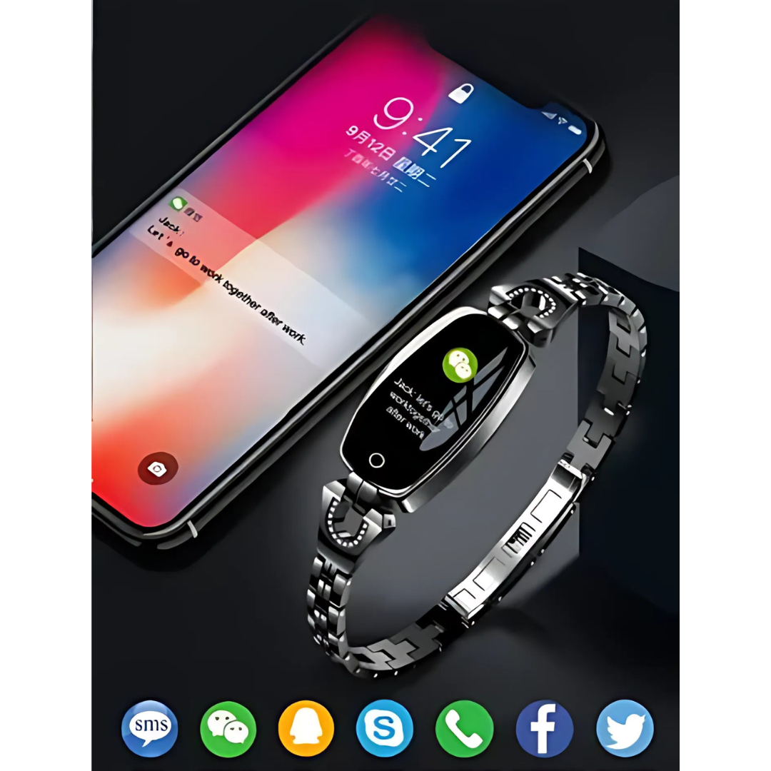 Norvo | Smart Fitnessklokke for kvinner med armbåndsstropp