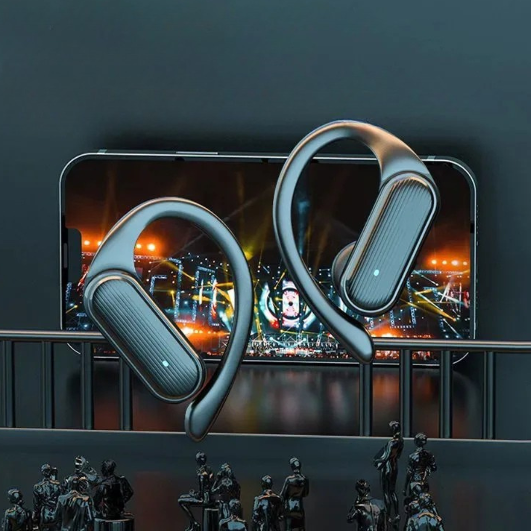 Norvo | Trådløse hodetelefoner med ørekrokdesign