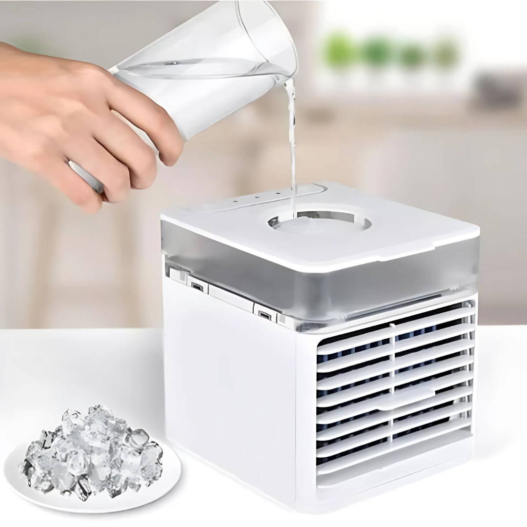 Norvo | Bærbar Luftkjøler Vifte Stille Justerbar Fukter