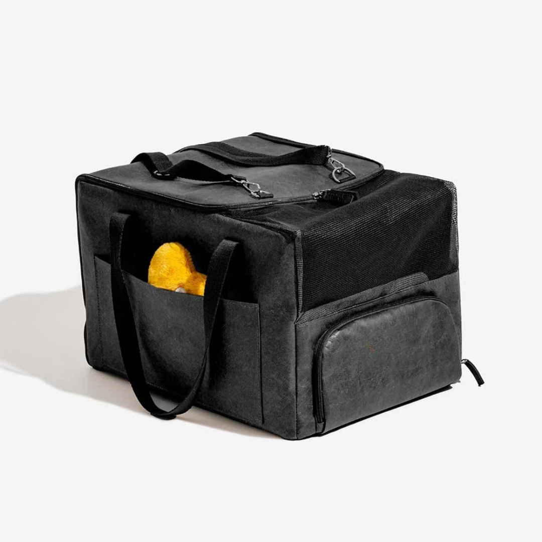 Norvo | Katt- og hundereisepose Bilstol Bærekoffert Miljøvennlig