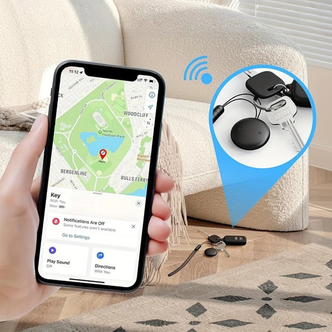 Norvo | Smart GPS Nøkkel og Kjæledyr Tracker med iOS Søkefunksjon