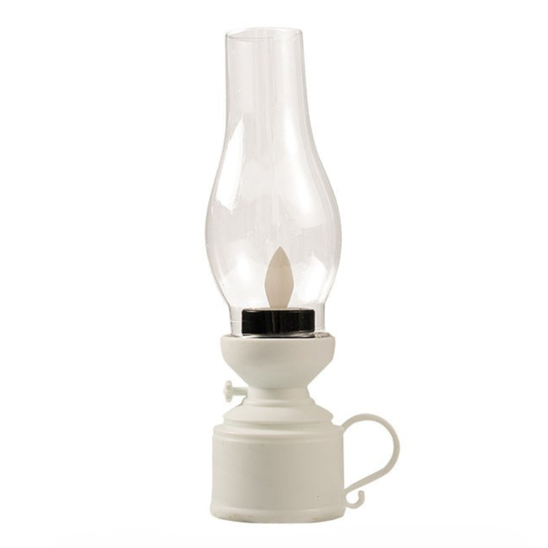 Norvo | LED Bordlampe med Vintage Lantern Stil