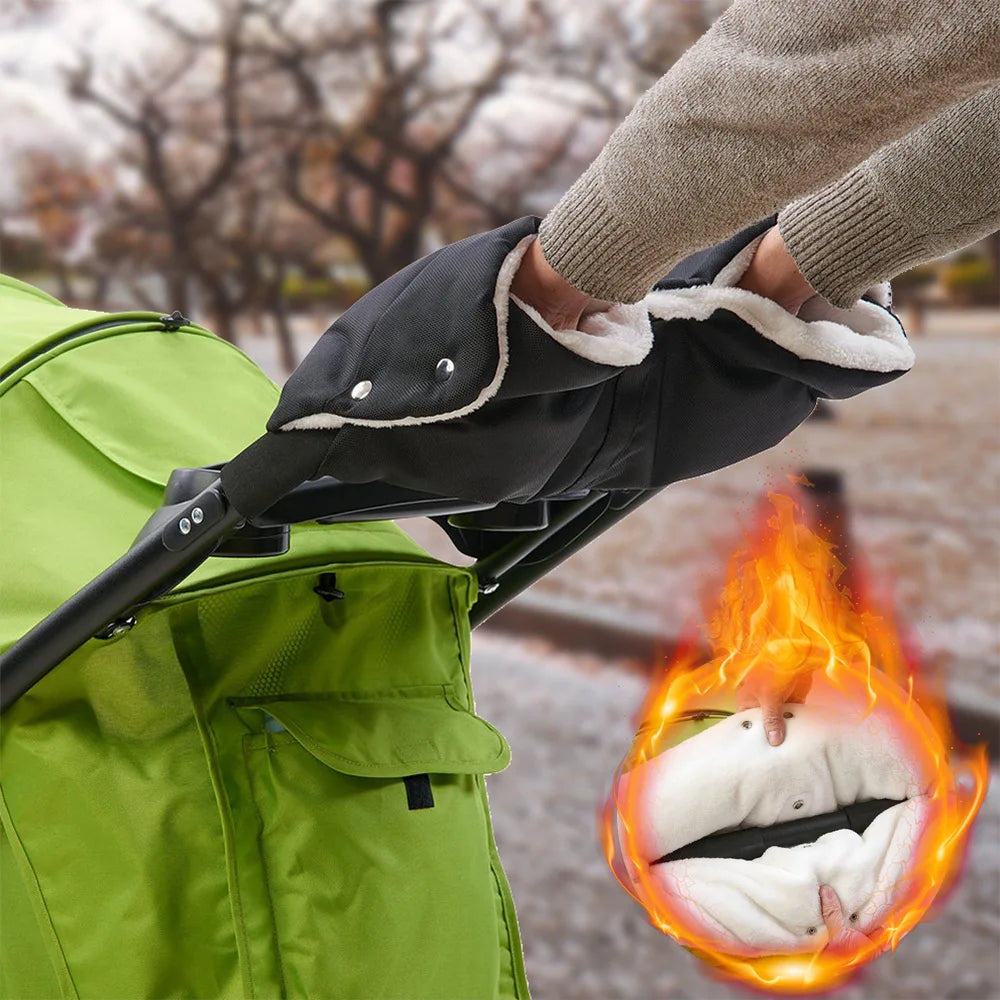 Norvo | Tykk og vanntett hansker for å skyve barnevogn