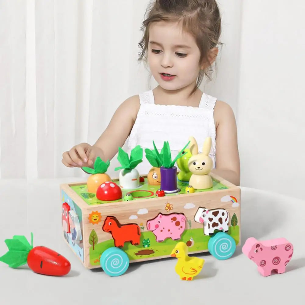 Norvo | Gårdsdyr og grønnsaksorteringsvogn