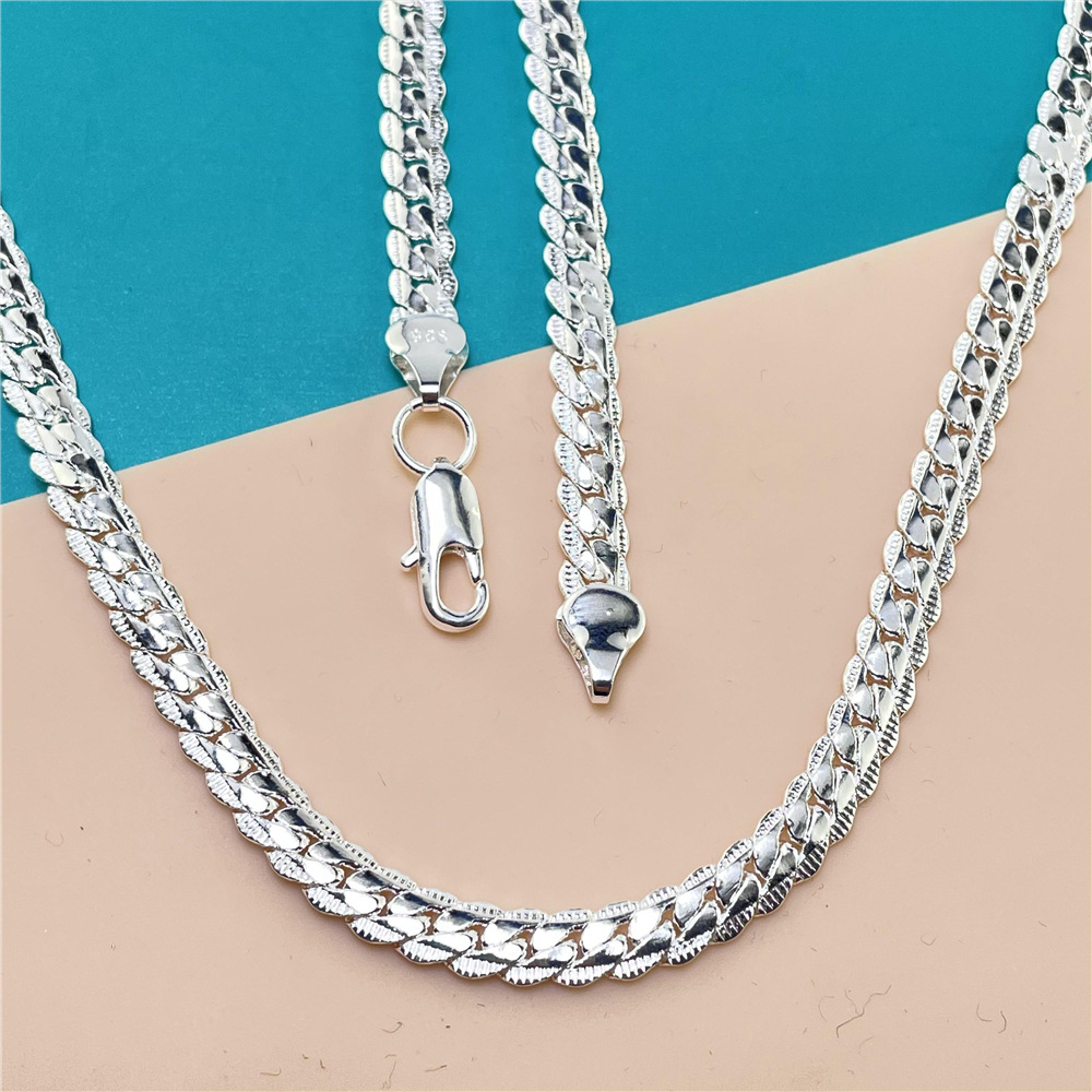 Norvo | Sterling Silver Chain Necklace for Women Elegant Gift