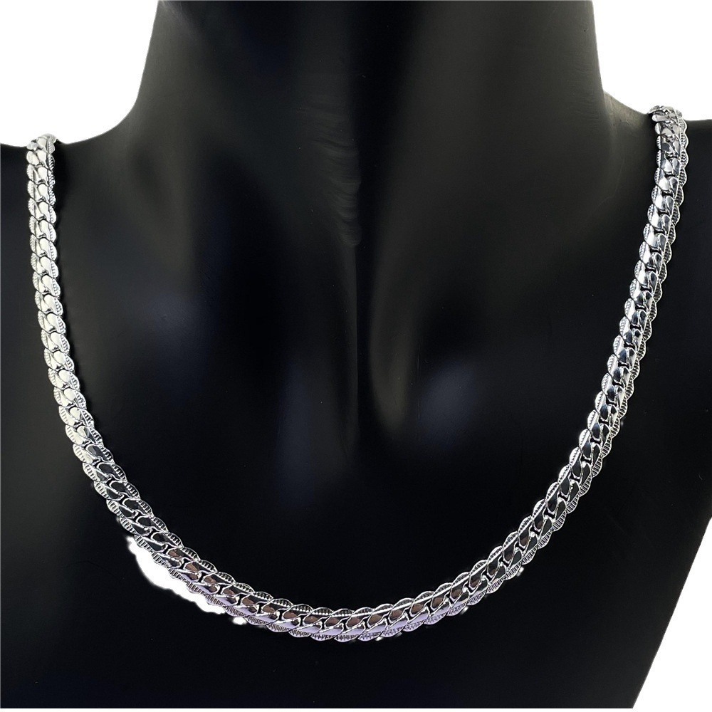 Norvo | Sterling Silver Chain Necklace for Women Elegant Gift