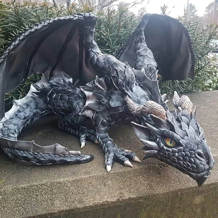 Norvo | Crouching Dragon Guardian Statue