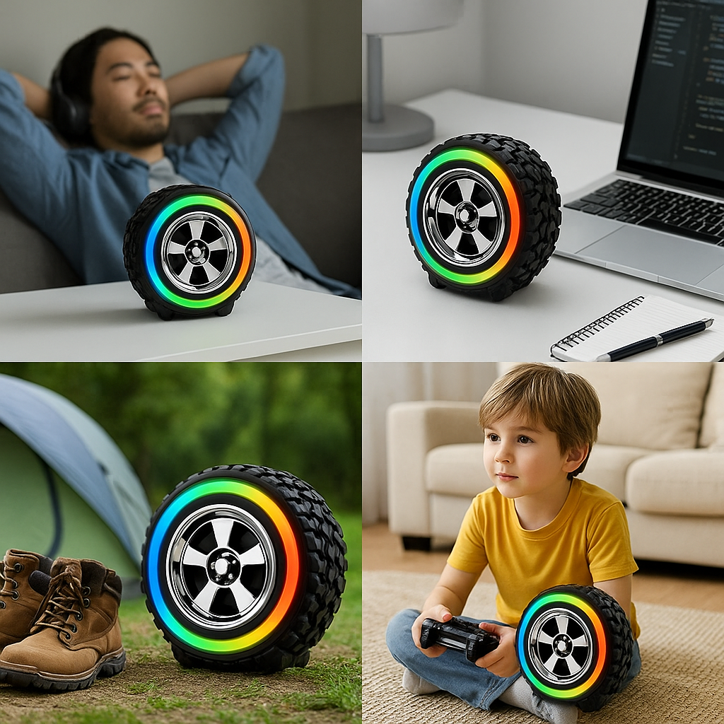 Norvo | All Wheel Creative Trådløs Høyttaler