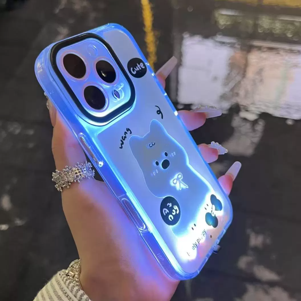 Norvo | Neon Paws Kat elsker Luminous Telefonveske